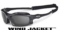 Oakley Wind Jacket Matte Black / Warm Grey + Clear (OO9142-01)